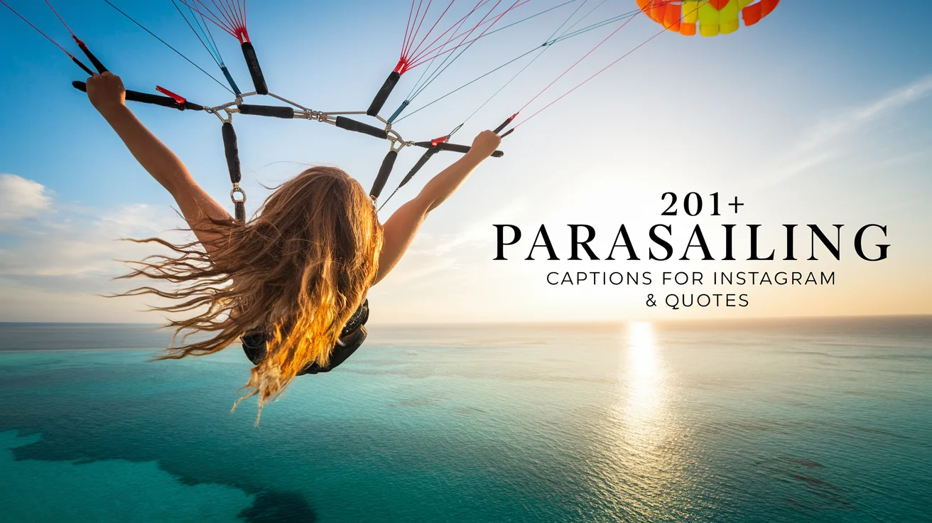 Parasailing Captions For Instagram & Quotes